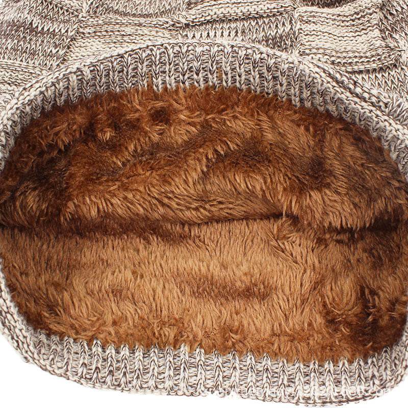 Women Men Winter Warm Hat For Unisex Outdoor New Wool Knitted Beanies Skullies Casual Cotton Hats - Mubimart