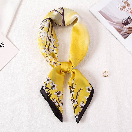 All-matching Imitated Silk Scarves Decoration - Mubimart