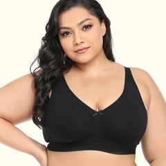 Women's Fashion Seamless Wireless Underwear Bra - Mubimart - Wireless bra 