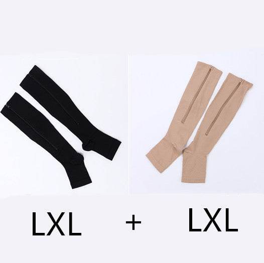 Compression Socks Zipper Socks Compression Socks Zipper Socks - Mubimart