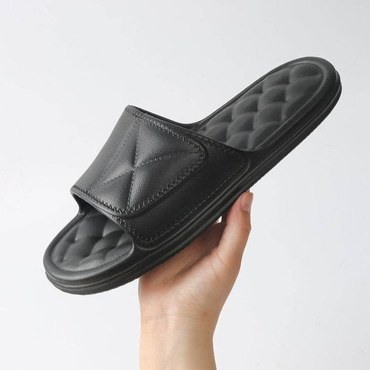 Summer Slippers Plaid Design Bathroom Slippers For Women Shoes - Mubimart