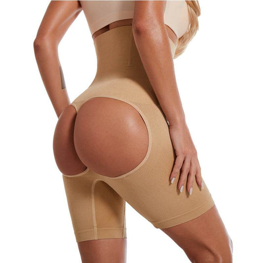 High Waist Body Shaper Pants - Mubimart