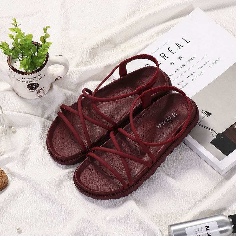 New Fashion Strappy Sandals Women - Mubimart