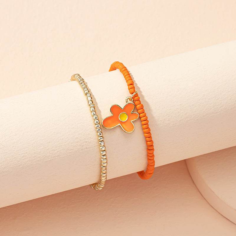 New Simple Fashion Beaded Bracelet Women - Mubimart