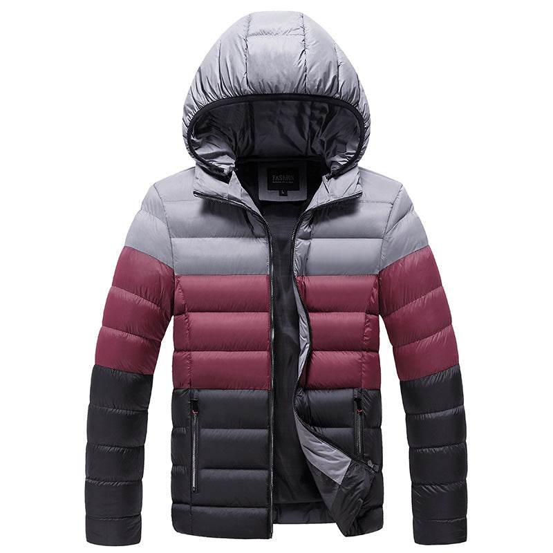 Thick Warm Jacket Casual Trendy Brand Down Padded Jacket - Mubimart