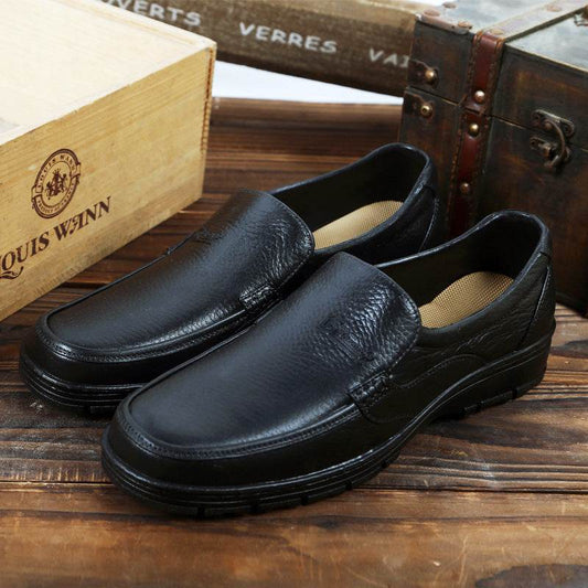 Men's Rain Boots Work Safety Rubber Shoes - Mubimart