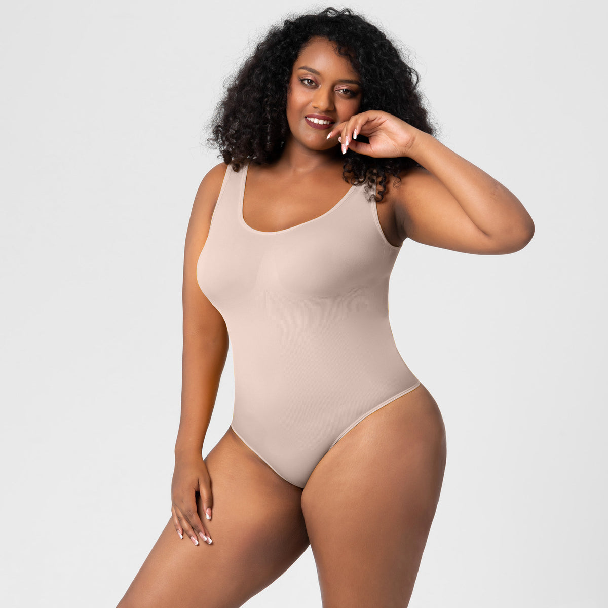 Large Seamless One Piece Bodysuit For Women - Mubimart -  