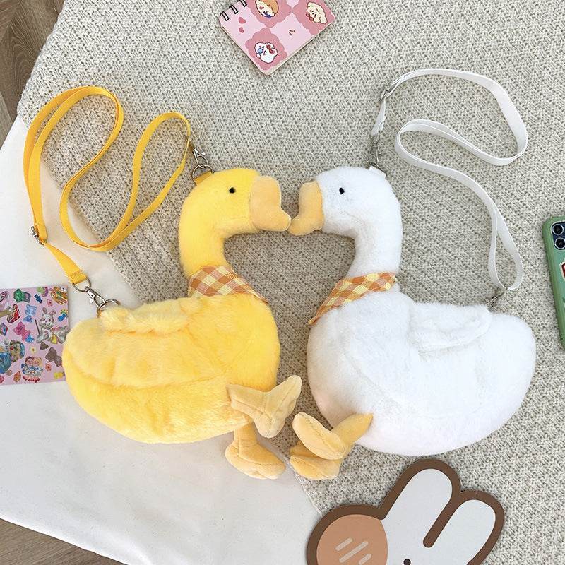 Fashion Personality Female Plush Doll Satchel - Mubimart