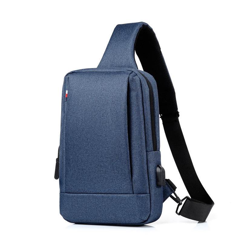 Men Chest Bag Shoulder Bags Crossbody Sling Backpack - Mubimart