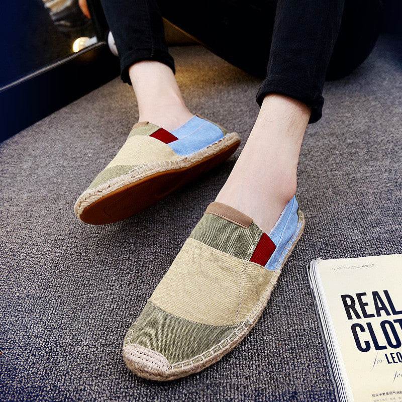 Fisherman's Handmade Espadrilles Linen Espadrilles - Mubimart