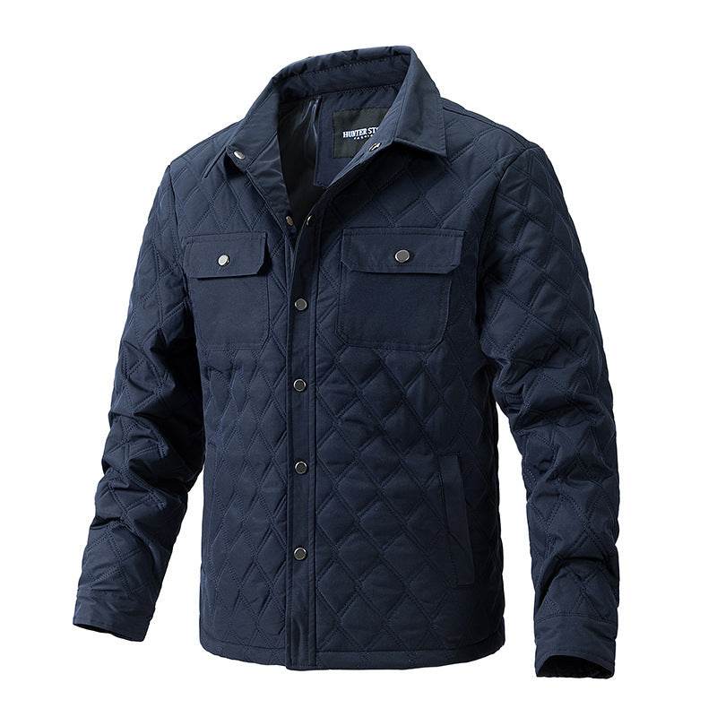 Men's Fashion Jacket Business Jacket Cotton Jacket - Mubimart