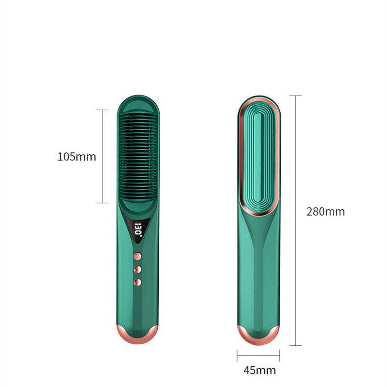 Electric Anion Hair Curler Hair Curler And Straightener Dual-use Hair Straightener - Mubimart
