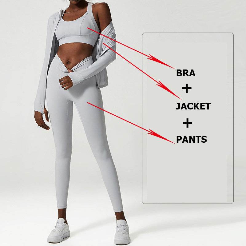 Large Yoga Suit Fitness Women - Mubimart