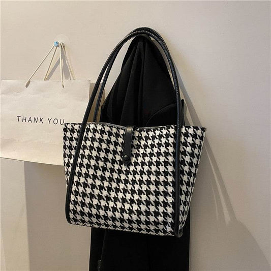 Autumn And Winter Large-capacity Portable Tote Bag Women - Mubimart