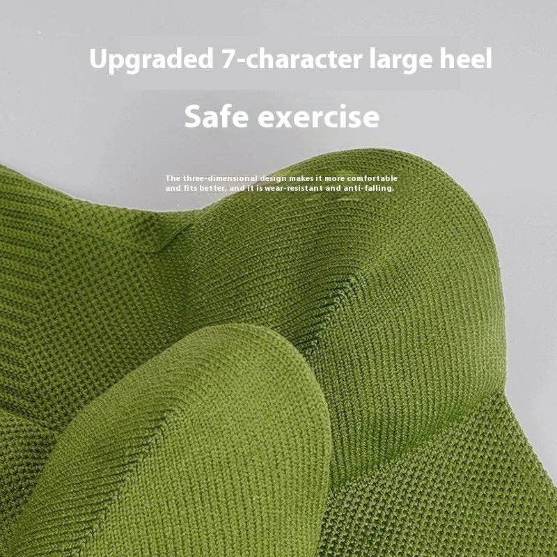 Compression Stockings Exercise Compression Calf Fitness Long Tube Yoga Socks - Mubimart