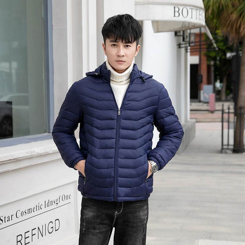 Lightweight Down Jacket Short Men - Mubimart