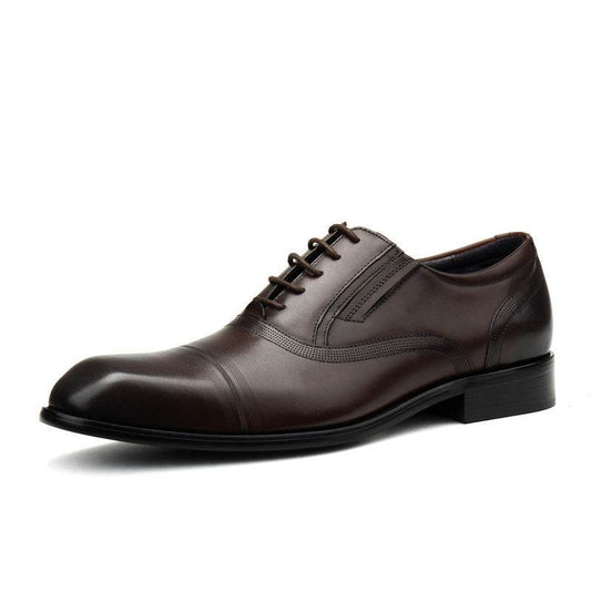 Fashion Mens Formal Leather Shoes - Mubimart