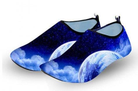 Water Park Cartoon Rubber Sole Beach Socks Shoes - Mubimart