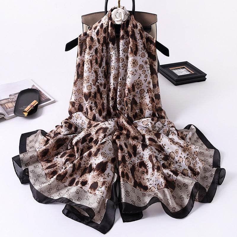 New Korean Style Air Conditioning Shawl Female Shawl Shawl Beach Towel - Mubimart
