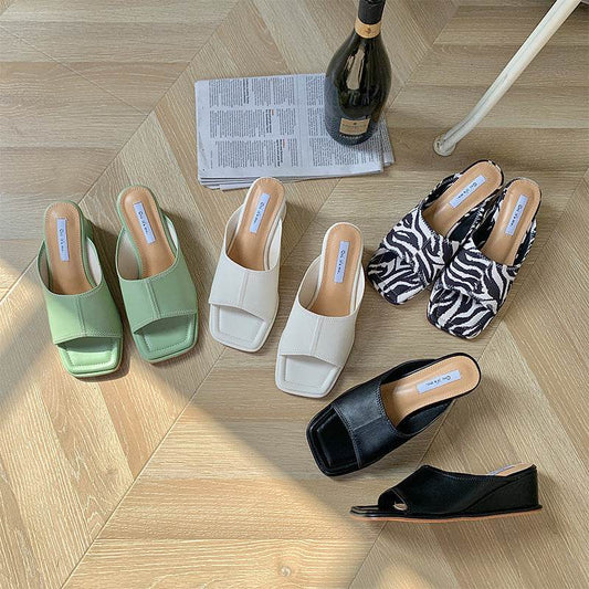 New Platform Open Toe Wedge Sandals For Women - Mubimart
