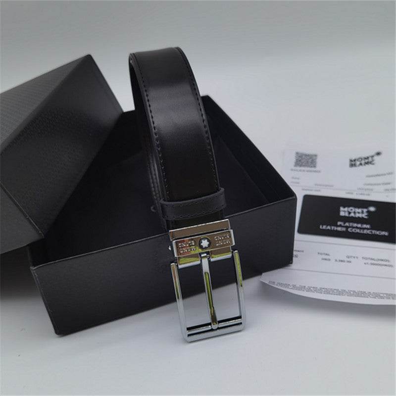 Six Pointed Star Pants Belt Youth Casual Fashion Mens Belt - Mubimart