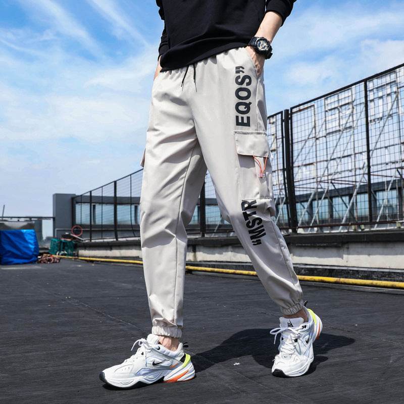 Overalls Men's Loose Plus Size Casual Jogger Pants - Mubimart