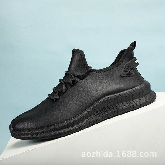 Sports Casual Leather Shoes Men - Mubimart