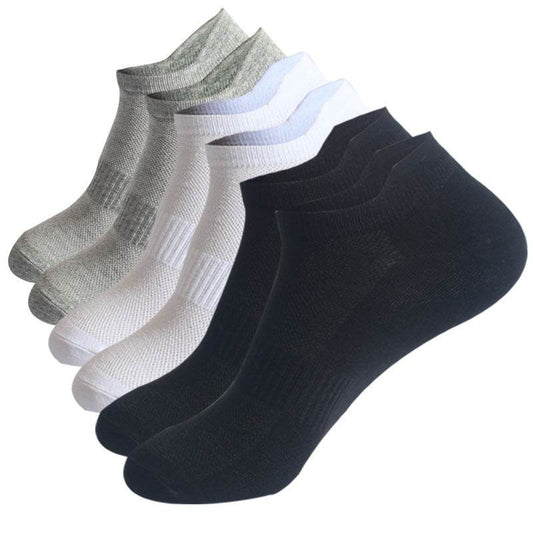 Men's Socks Plus Size Sports Mesh Socks - Mubimart