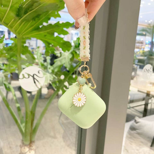 Simple Small Daisy Lace With Applicable Airpods3 Protective Cover - Mubimart