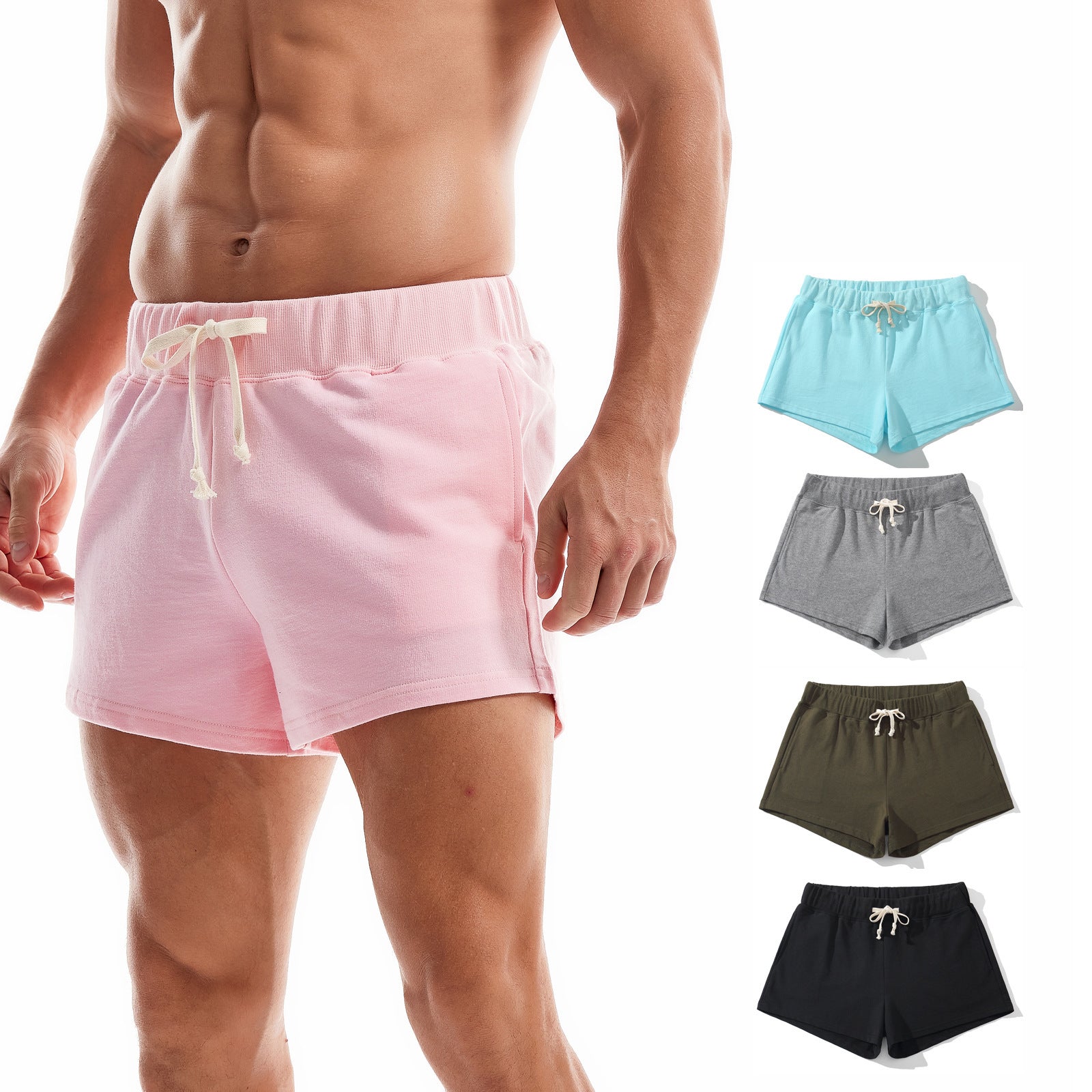 Men's Casual Running Workout Shorts