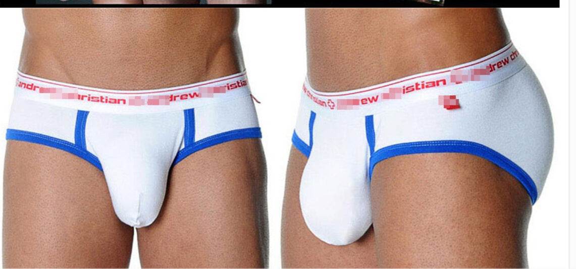 Men's Fashion Comfortable Briefs Simple And Breathable Lightweight Briefs - Mubimart
