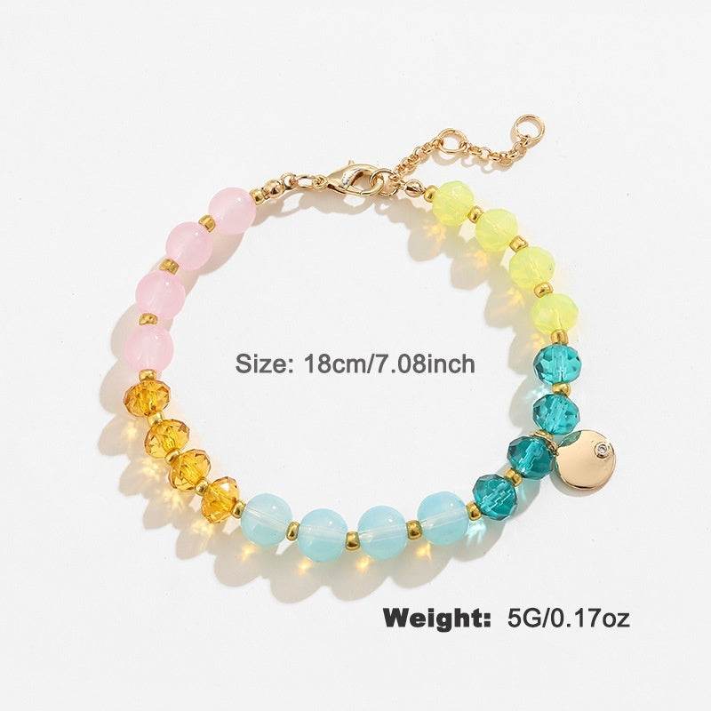Colorful Beaded Bracelet For Women - Mubimart