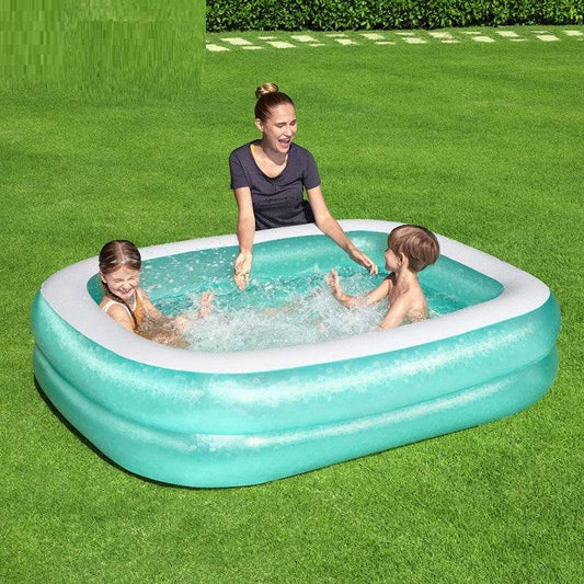 Inflatable Children's Bubble Pool Large Thickened Family Inflatable Swimming Pool - Mubimart