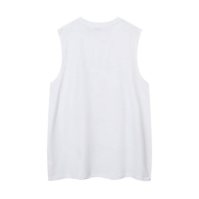 Bear Tank Top Sleeveless T-shirt Men - Mubimart