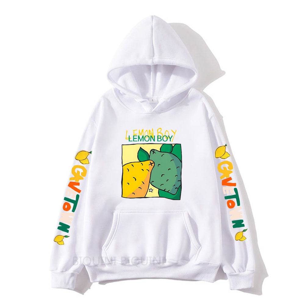 Cavetown Lemon Boy Cartoon Print Hoodies For Fans Mens Cartoon - Mubimart