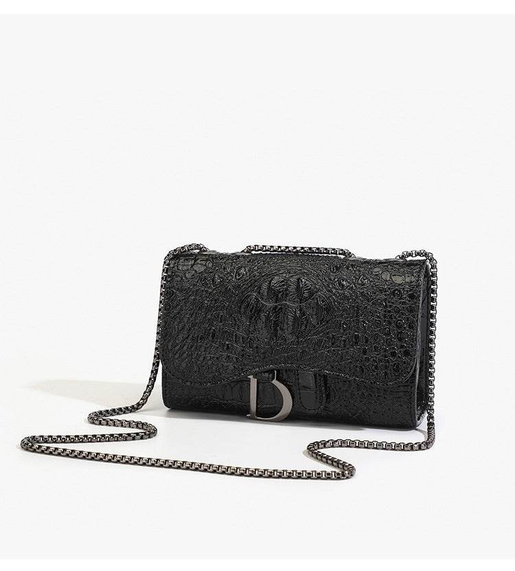 Trendy Crossbody Chain Small Square Bag For Women - Mubimart