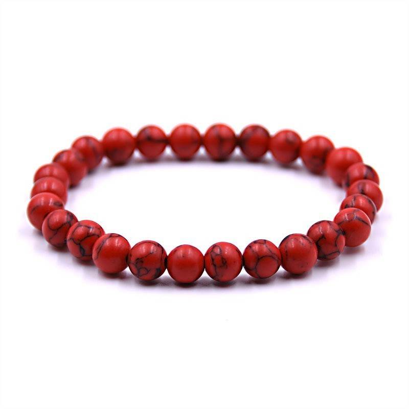 Natural Stone Beads Bracelet Men - Mubimart
