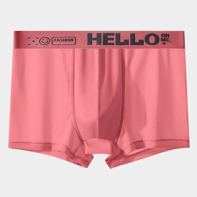 Solid Color One-piece Underwear For Men - Mubimart