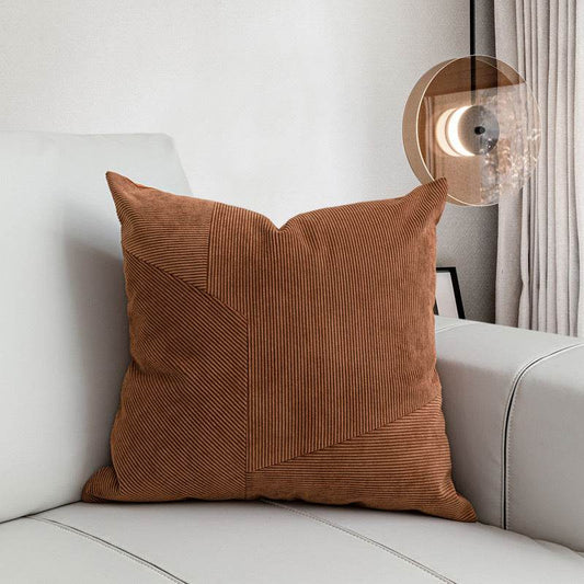 Modern Irregularly Spliced Hotel Sample Room Pillowcases - Mubimart
