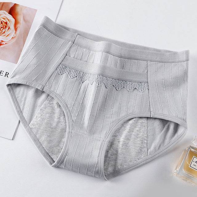 Panties For Menstruation Cotton Menstrual Panties Plus Size - Mubimart
