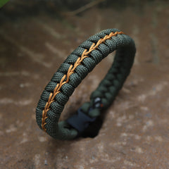 Handwoven Outdoor Sports Bracelet For Men