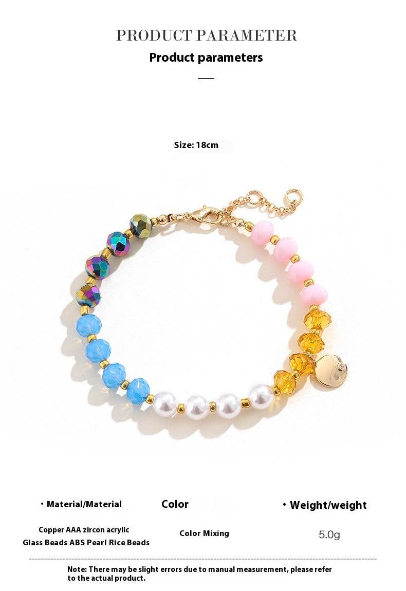 Colorful Beaded Bracelet For Women - Mubimart