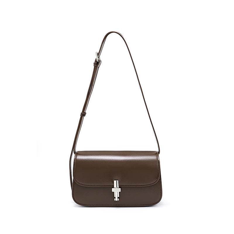 All-matching Genuine Leather Crossbody Bag For Women - Mubimart