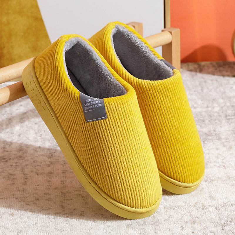 Cozy House Shoes Fuzzy Fluffy Bedroom Slippers Women Winter Warm Shoes - Mubimart