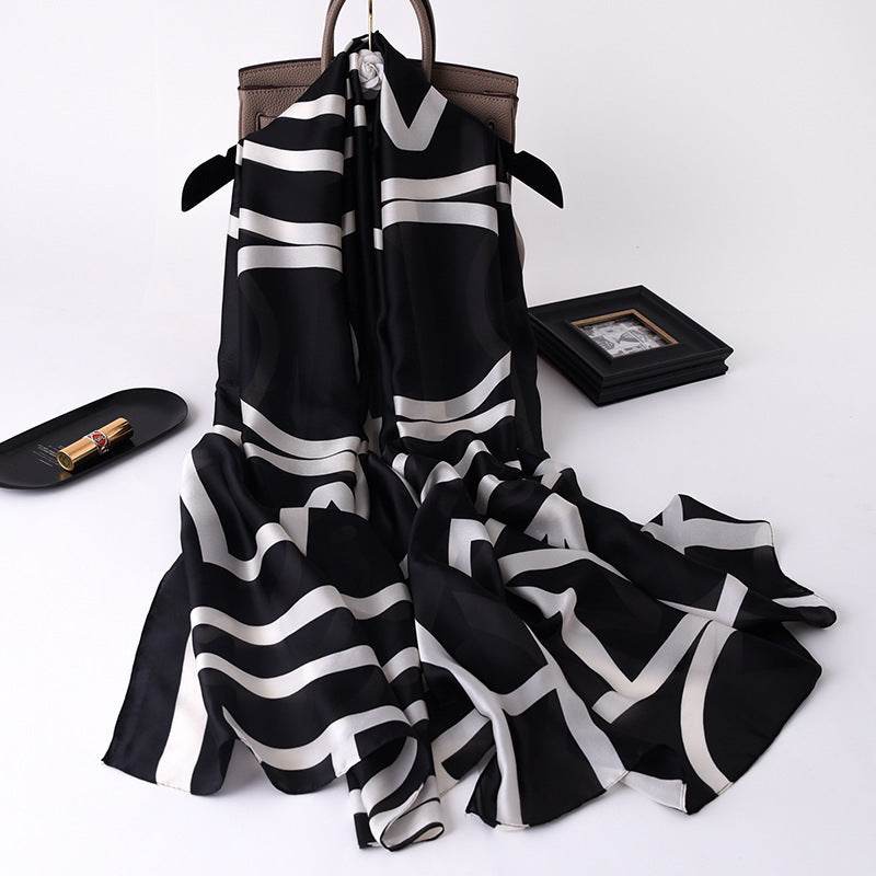 New Korean Style Air Conditioning Shawl Female Shawl Shawl Beach Towel - Mubimart