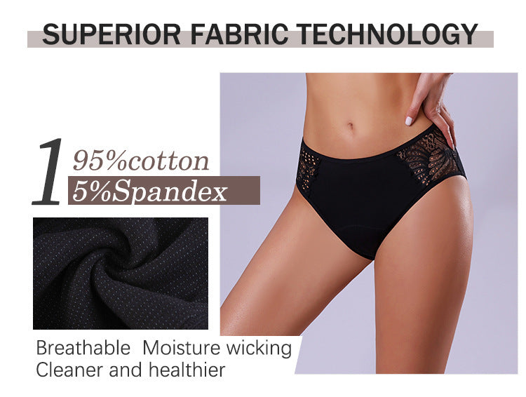 Women's Four-layer Leak-proof Menstrual Panties-free - Mubimart -  