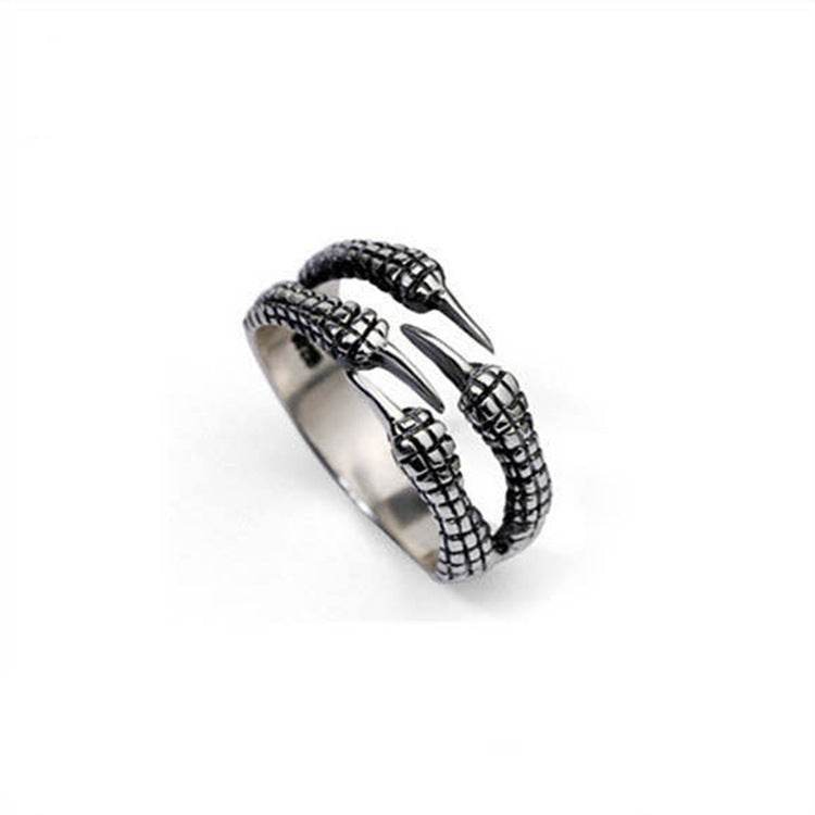 Paw Ring Adjustable Index Finger Dragon Ring Fashion Jewelry - Mubimart