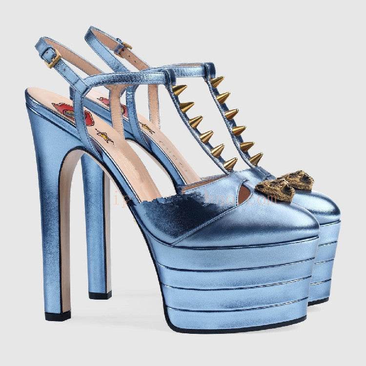 Women's High Heels Nightclub Chunky Heels - Mubimart