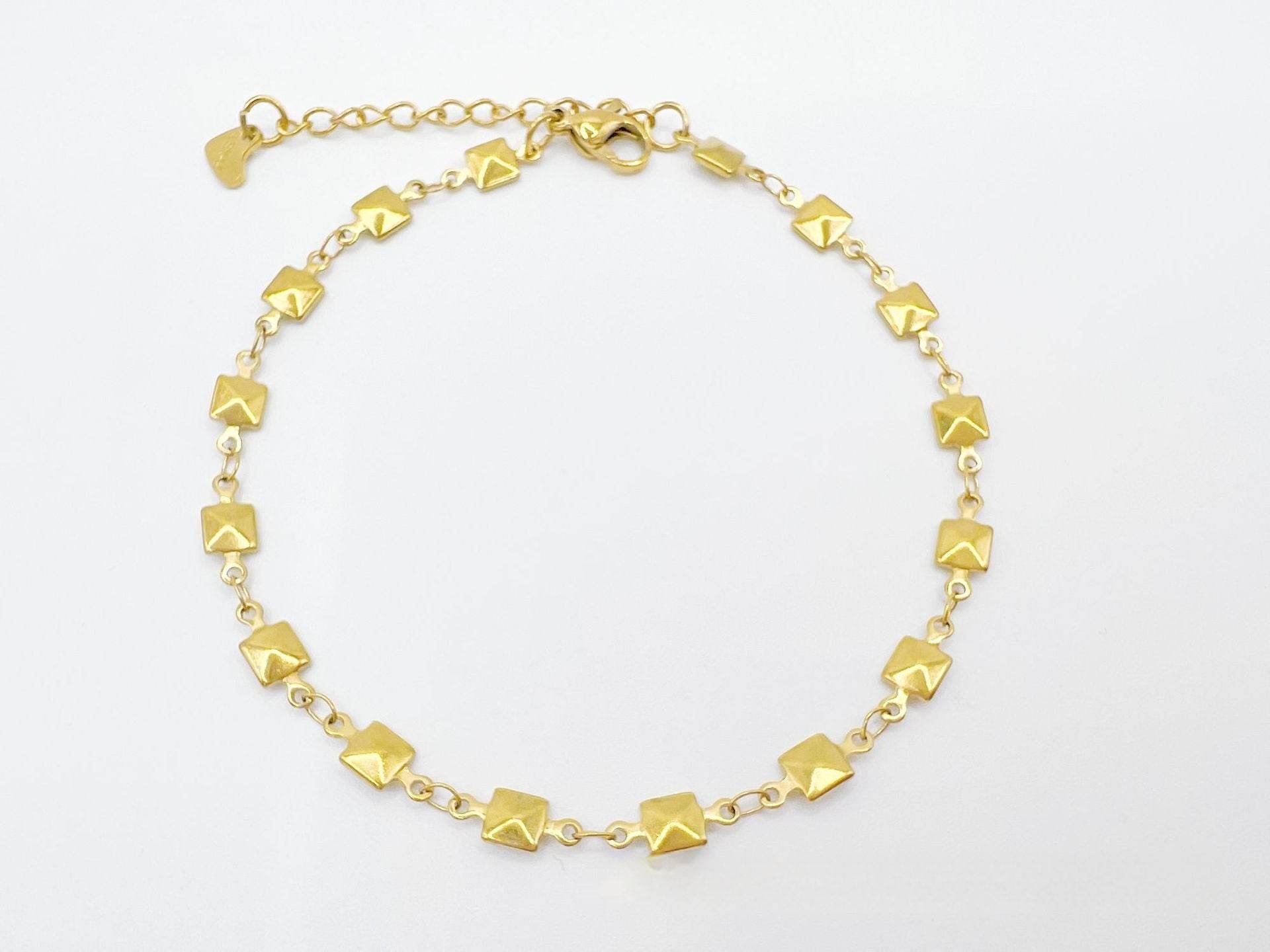 Simple Niche European And American Style Stainless Steel Anklets - Mubimart