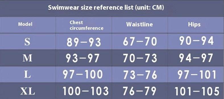 Two-piece Swimsuit Bikini Three-piece Casual - Mubimart